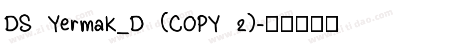 DS Yermak_D (COPY 2)字体转换